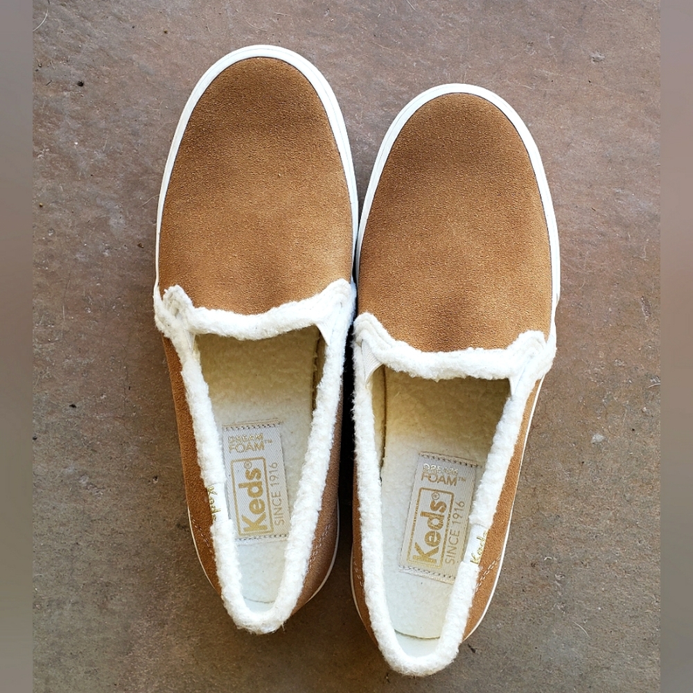 Keds Sherpa Dream Foam Slip-on Sneakers